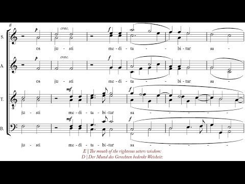 Bruckner | Os justi [á 4-8; Voces8]