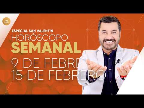 Horóscopo Especial San Valentín del 9 al 15 de febrero con Alfonso León