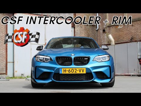 BMW M2: CSF Intercooler Install + New Rim