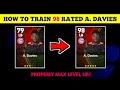 98 Rated Standard A. DAVIES Max Training Tutorial in eFootball 2024 Mobile