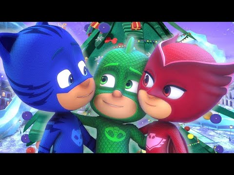 PJ Masks in Hindi - Gekko Saves Christmas - हिंदी Kahaniya - Hindi Cartoons for Kids
