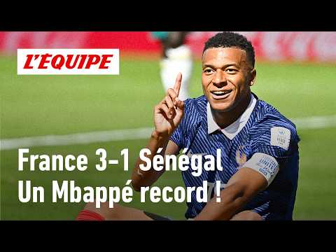 France 3-1 Sénégal : LÉGENDAIRE ! Kylian Mbappé devient meilleur buteur de l’histoire des Bleus !