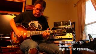 Rig Test - SMS Classic Twin Preamp into McIntosh MC2100 amplifier though different guitars