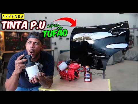 AUTOMOTIVE PAINTING WITH TYPÃO DIRECT AIR COMPRESSOR AND PU PAINT - LEARN