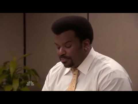 Deangelo Vickers with his fake juggling routine; The Office