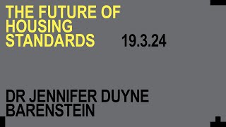 The Role of Housing Cooperatives: Dr Jennifer Duyne Barenstein