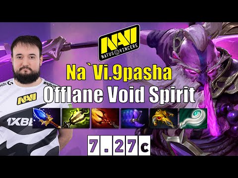 Void Spirit | Na`Vi.9pasha | Offlane Void Spirit | 7.27c Gameplay Highlights