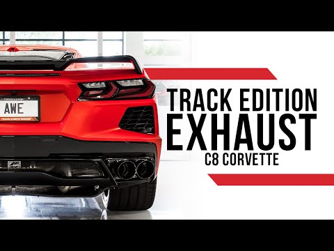 AWE Track Edition Exhaust for the Chevrolet C8 Corvette