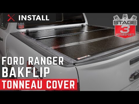 2019-2023 Ford Ranger 5ft bed BAK Tonneau cover installation