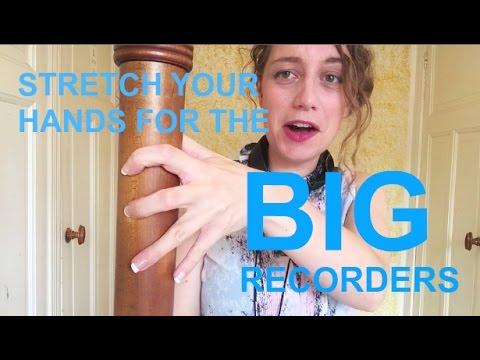 HOW TO STRETCH THE BIG RECORDERS | Tutorial