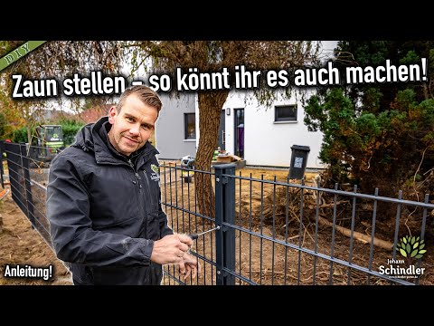 How to set up a fence with posts correctly - step by step [instructions]