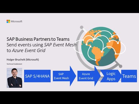 Sending SAP Business Partner Events to Microsoft Teams