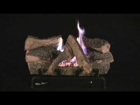 30 Inch Evening Embers Triple Burner Vent Free Gas Log Set