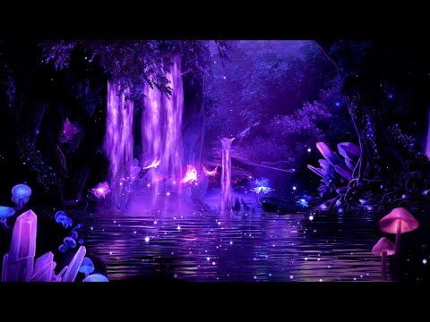 Magical Night 💜 Soothing Ethereal Sleep Music ★ Fall Into Peaceful Deep Sleep