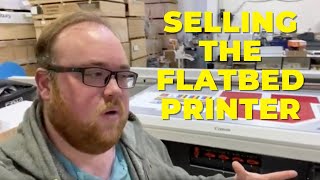 Selling the flatbed printer - focusing on better business - Canon Arizona Flatbed.