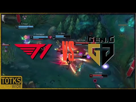 T1 vs Gen G Highlights - LCK Spring 2021 Week 2