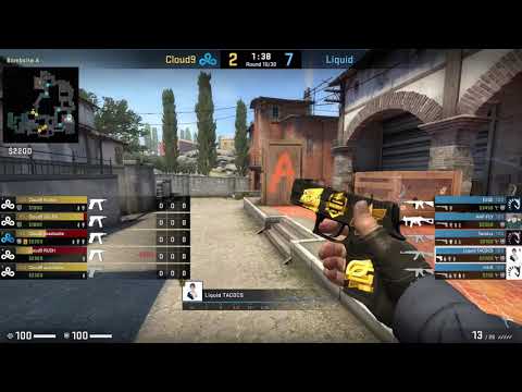 CS:GO POV Demo Liquid TACO (24/10) vs Cloud9 (de_inferno)