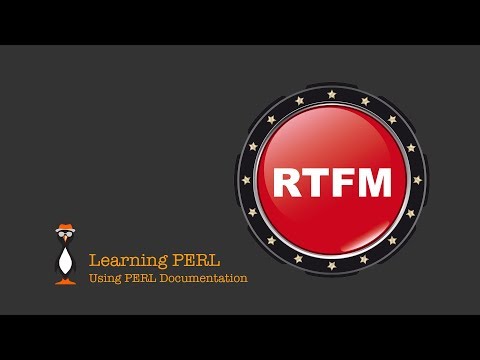 Helping your Learning of PERL with Documentation