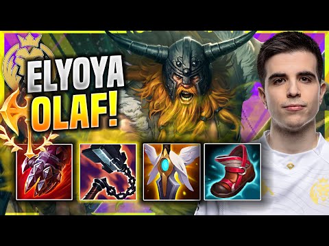 ELYOYA IS A BEAST WITH OLAF! - MAD Elyoya Plays Olaf JUNGLE vs Xin Zhao! | Patch 11.17