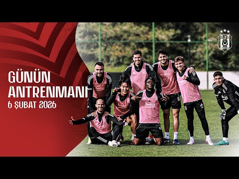 Alanyaspor Maçı Hazırlıklarına Başladık 🦅 | Beşiktaş Günün Antrenmanı | 6 Şubat