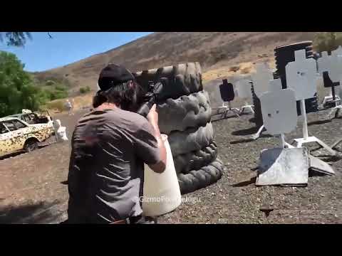 Keanu Reeves Quad Loads with Taran | Keanu Reeves wasn’t pretending to be John Wick