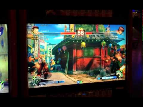 USF4 Frieda (Rolento) vs Kiryu Tsukimiya (Guy)