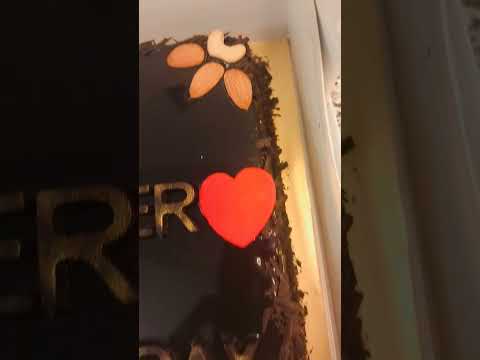 #choclatetrufflecake#squarecake #nuts#mere mehboob#song