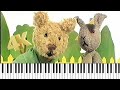 P B Bear And Friends Theme Song 4K Sheet Music