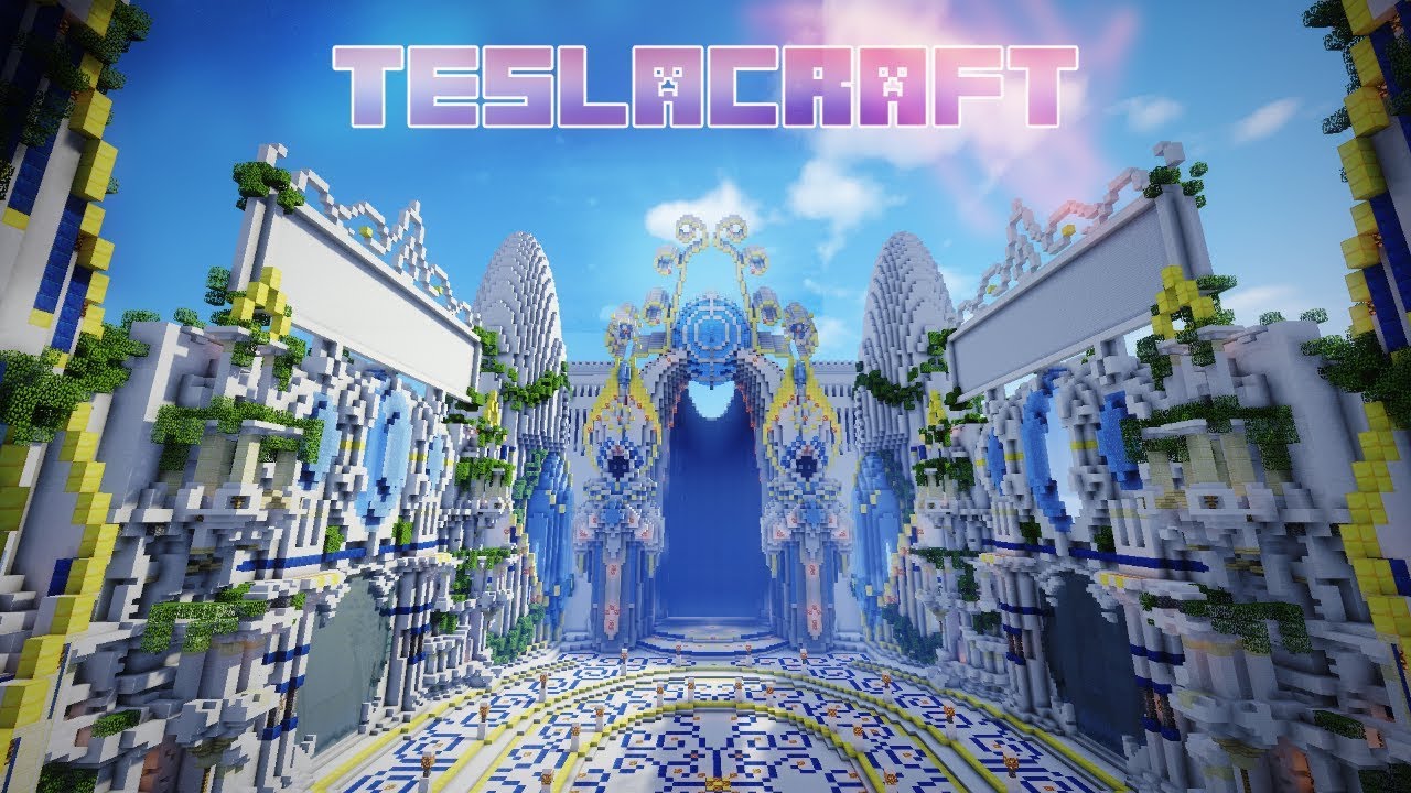 Видео про сервер Майнкрафт mnrt.teslacraft.org
