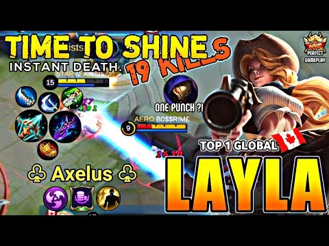 BUILD TOP 1 GLOBAL LAYLA 2020 | Layla Build Top Global | By ♧ Axelus ♧ | Layla Mobile Legends