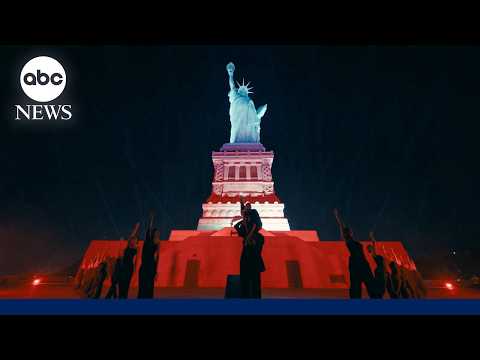 Liberty Lights' celebrates America's 250th through lasers, lights, music and dance