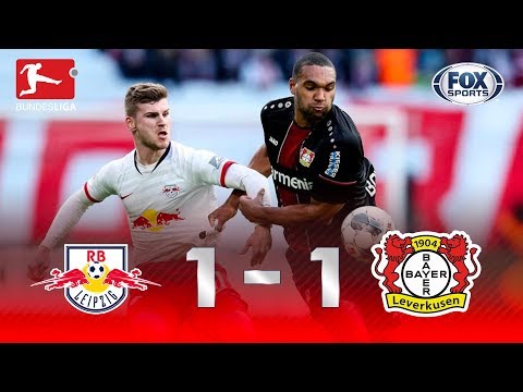 SE AFASTA DA LIDERANÇA! Melhores momentos de Leipzig 1 x 1 Bayer Leverkusen pela Bundesliga