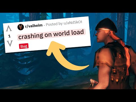 Valheim Crashing On World Load