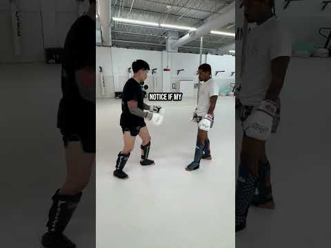 Fake the Teep and Land the Head Kick! #Kickboxing #MMA #karate #shorts