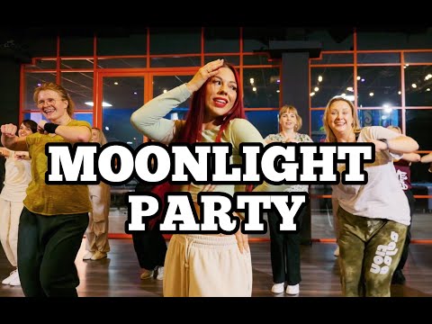 MOONLIGHT PARTY by Fonzerelli ft. Ellenyi | Salsation® Dynamic Warm Up by SMT Julia Trotskaya
