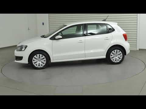 2014 Volkswagen Polo 6R MY14 Trendline White 5 Speed Manual Hatchback