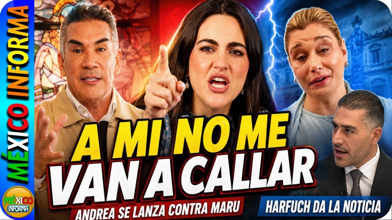 ANDREA CHÁVEZ EXHIBE LAS MENTIRAS DE MARU. ALITO PATALEA. HARFUCH DA LA NOTICIA: CARLOS MANZO.