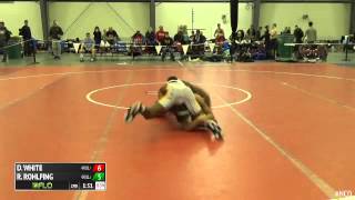 141 Consi of 8 #1 - Delawrence White (Old Dominion) vs. Russell Rohlfing (CSU Bakersfield)