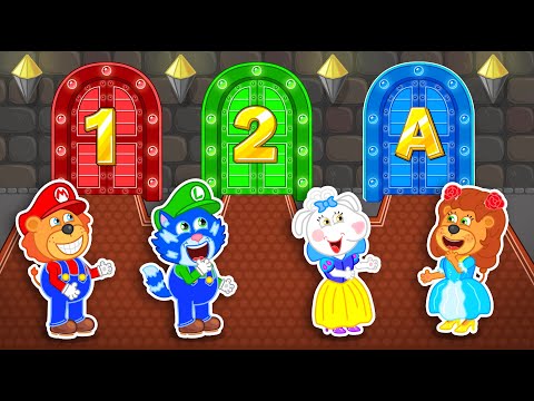 Aslan Yavrusu | Üç kapı | Çocuklar için çizgi film