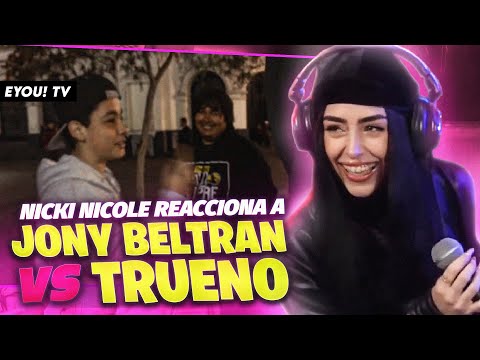 NICKI NICOLE REACTS TO TRUENO vs JONY BELTRÁN