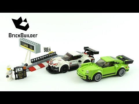 Vidéo LEGO Speed Champions 75888 : Porsche 911 RSR et 911 Turbo 3.0