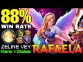 88% Win Rate Build Rafaela MVP Support - Top 1 Global Rafaela by ZELINE VEY - Mobile Legends