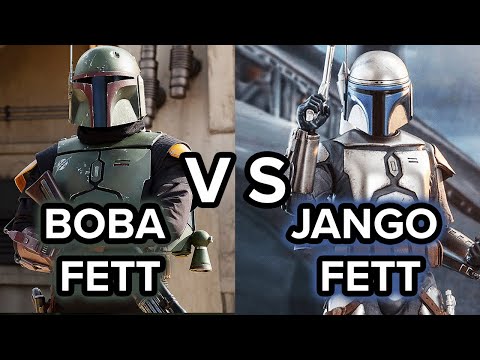 Boba Fett VS Jango Fett - Who Is More Powerful?
