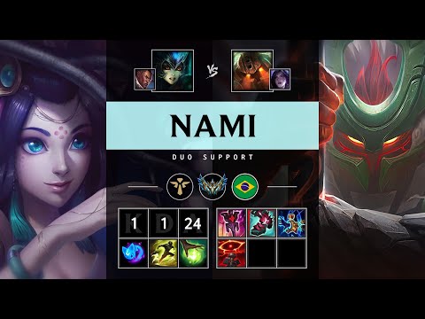 Nami Support vs Nautilus - BR Challenger Patch 25.20