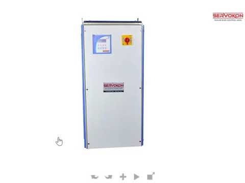 Three Phase Air Cooled Servo Stabilizer - with Smart Card
