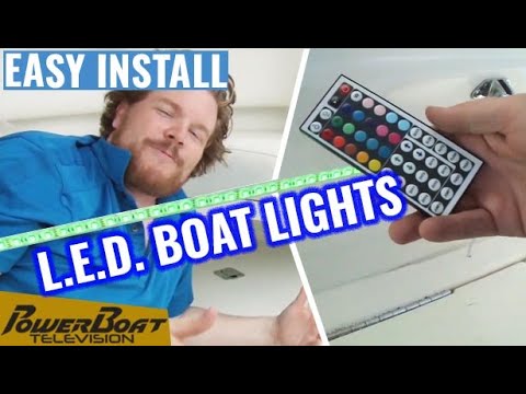 Easy to install LED Light Strips | My Boat DIY