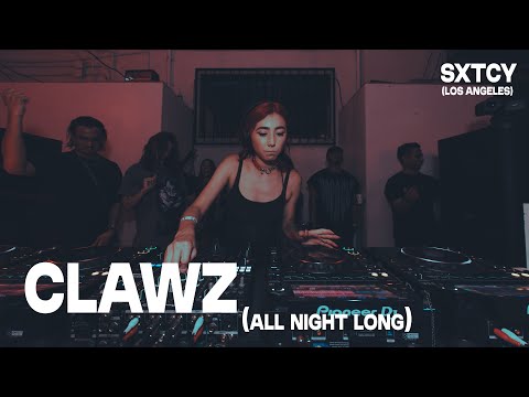 CLAWZ (All Night Long) | Hard Techno LA Warehouse Set @ SXTCY