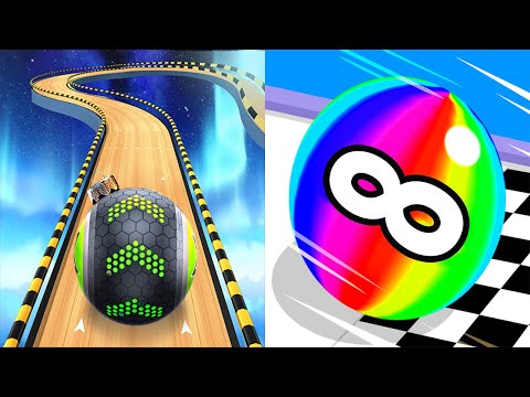 Going Balls VS Ball Run 2048 Infinity - All Levels Gameplay Android iOS Ep 1