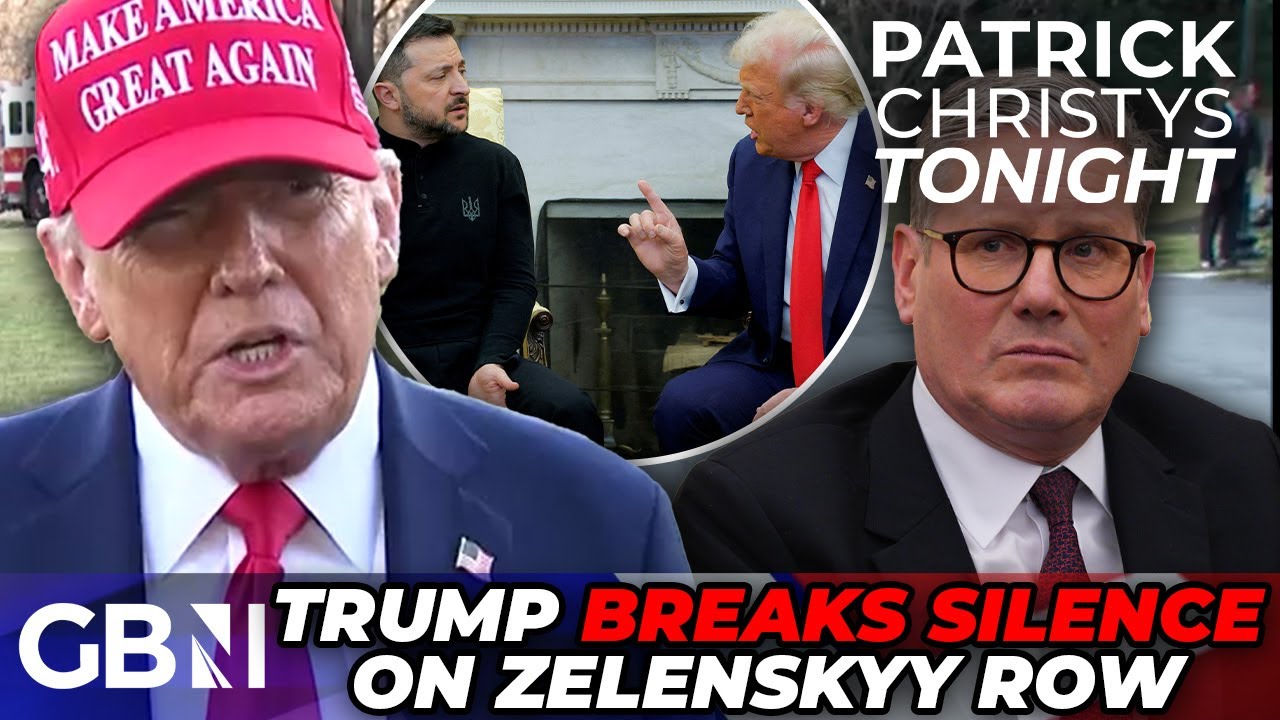 Trump BREAKS SILENCE after Zelenskyy row as Starmer WADES IN - Zelenskyy 'overplayed his hand'