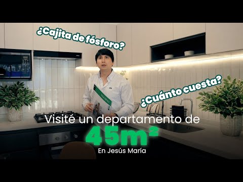 How much does a 45m² apartment cost in Jesús María? | Visit to a pilot unit | Ditrenzzo interview